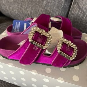 Birkenstock Manolo Blahnik size EU 37 Fuchsia